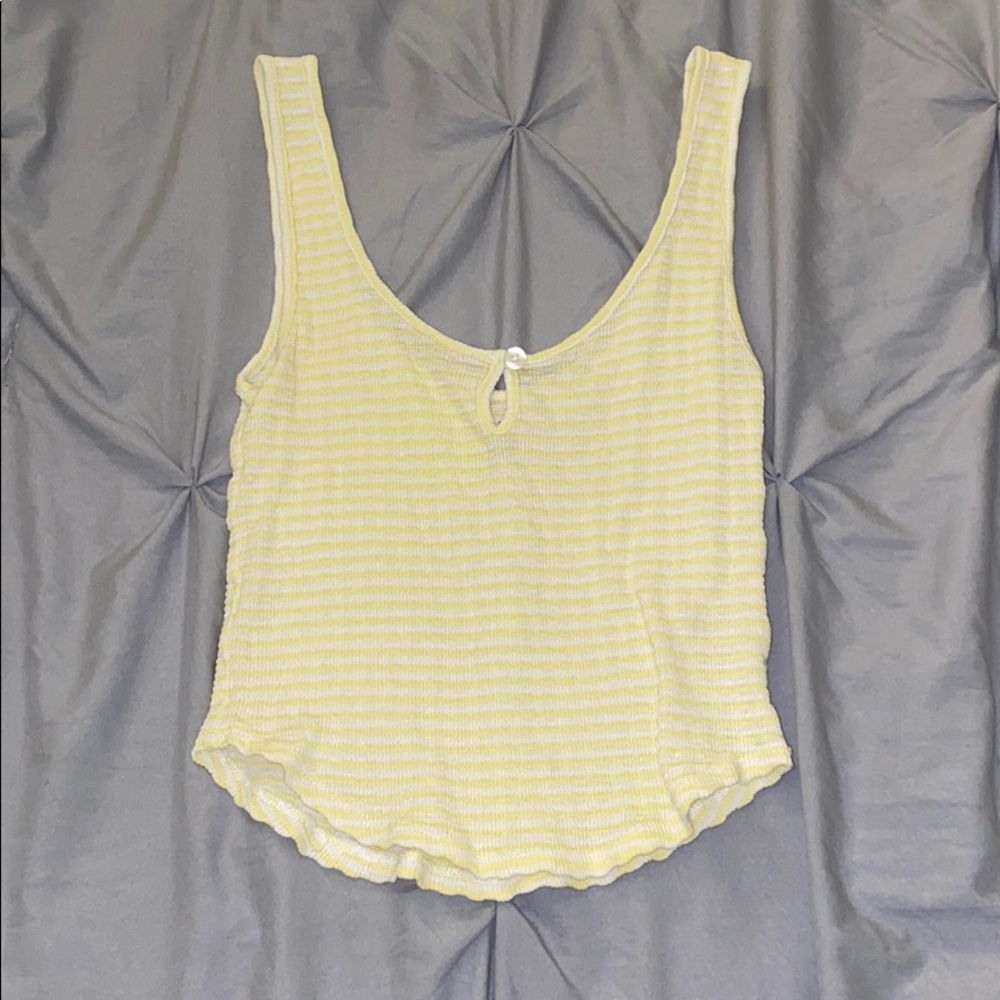 PACSUN yellow tank top